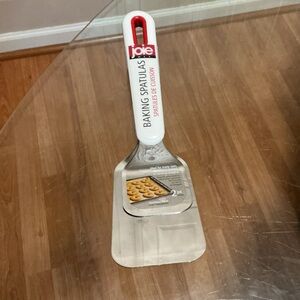 Joie Red and White Baking Spatula Set